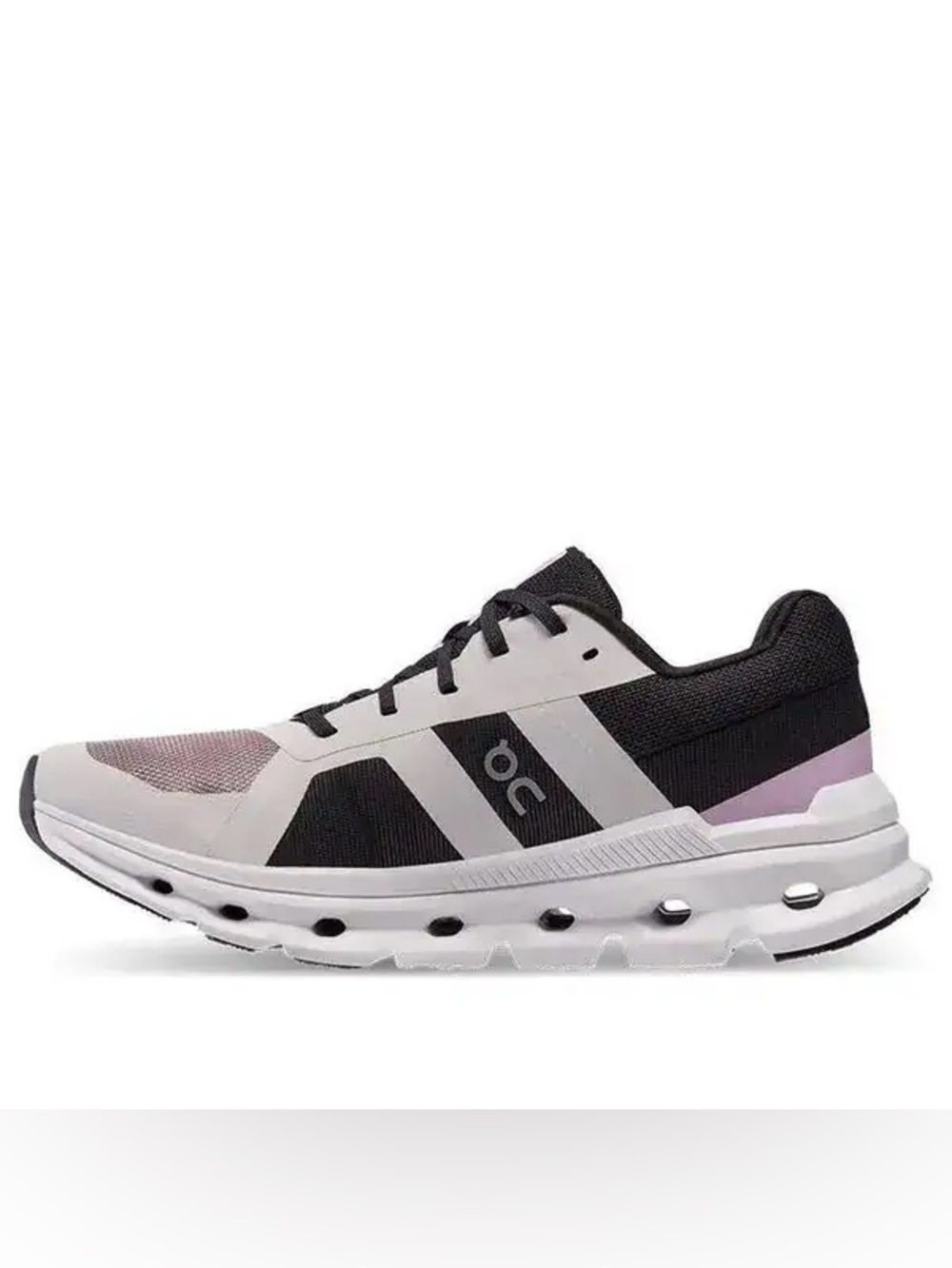 On Running Women's Athletic Shoe - Black & Light Pink